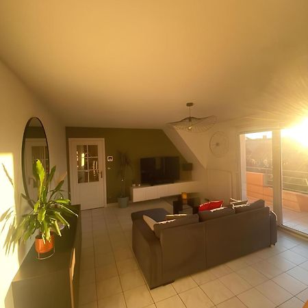 Superbe Duplex Proche Centre Ville Parking Gratuit 科尔马 外观 照片